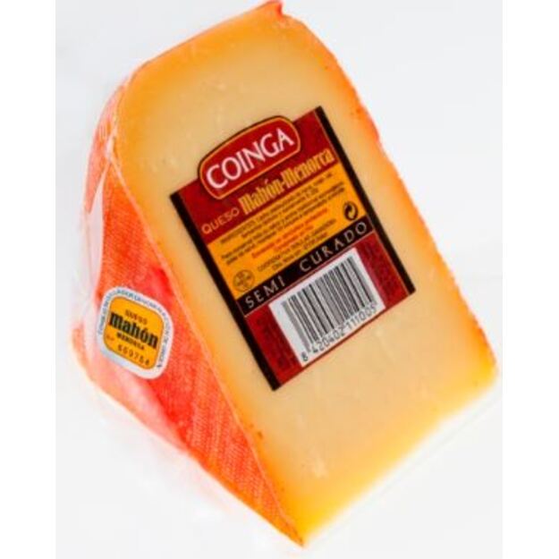 Puskietis sūris COINGA Mahon – Menorca, 31%, 225 g