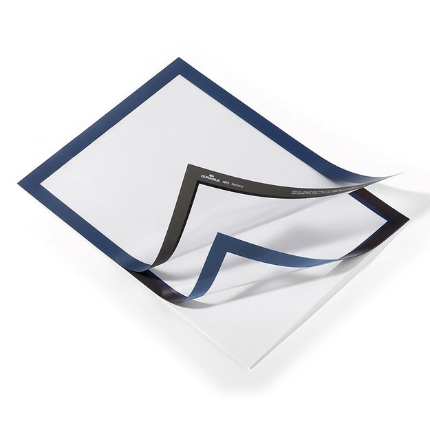 Rėmelis dokumentams DURABLE DURAFRAME® A4, 2 vnt./pak., tamsiai mėlynas 1