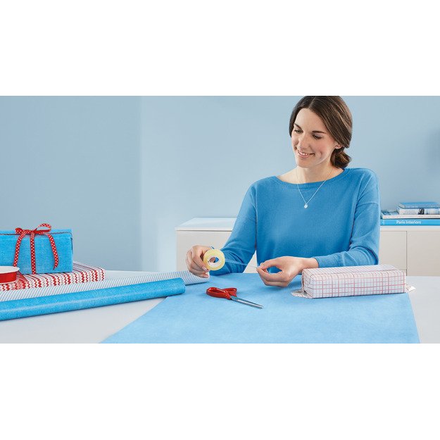 Skaidri lipni juostelė TESA Standard 15mm x 10m,  10vnt. 1