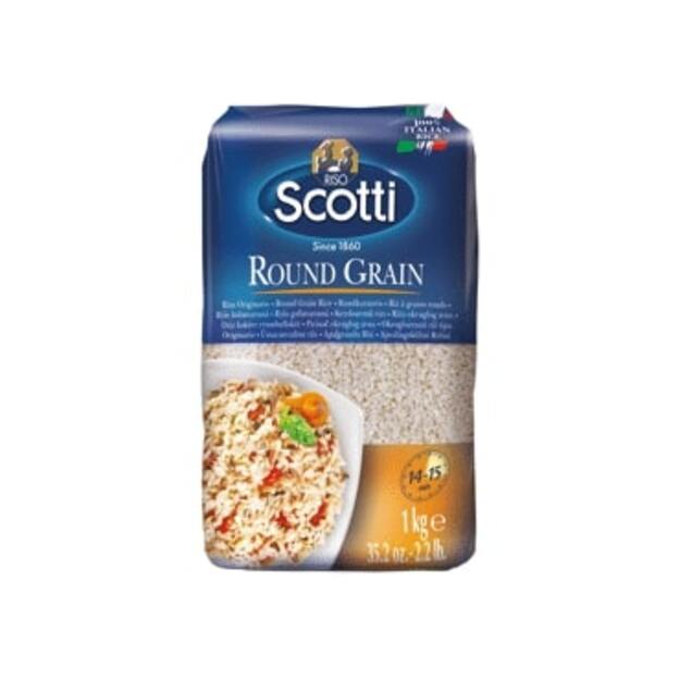 Apvalieji ryžiai SCOTTI, 1 kg