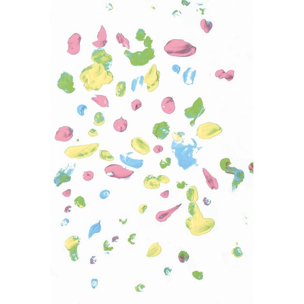 Dažai piešti pirštais JOVI, 35 ml, 5 pastelinės spalvos 4