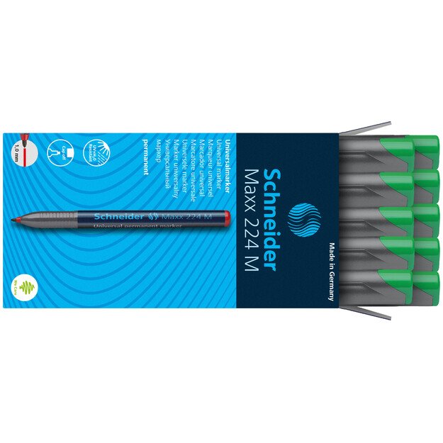 Permanentinis žymeklis SCHNEIDER OHP MAXX 220S, žalia 3