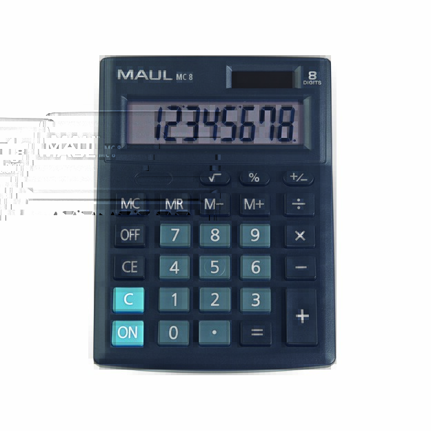Stalinis skaičiuotuvas MAUL MC 8, 8 skaitmenys