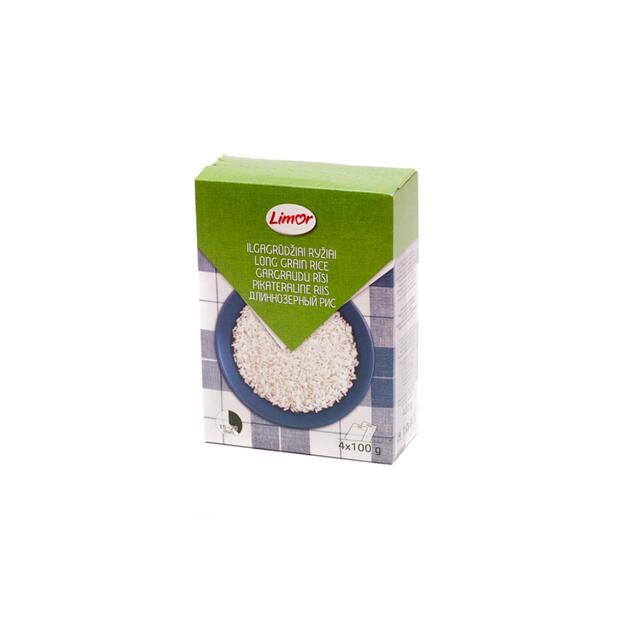 Ryžiai Limor, ilgagrūdžiai, 4 x 100 g