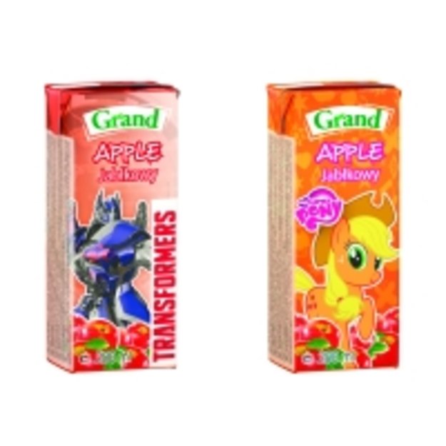 Obuolių sulčių gėrimas GRAND, 200 ml