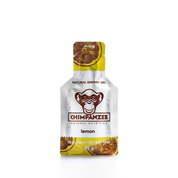 Energinis gelis CHIMPANZEE, citrinų skonio, 35 g, LT-EKO-001