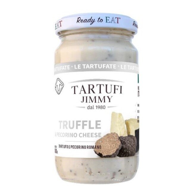 Trumų ir Pecocino sūrio padažas TARTUFI JIMMY, paruoštas valgymui, 180g