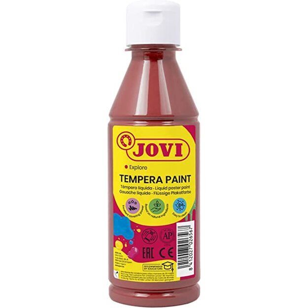 Tempera dažai JOVI, 250ml, rudos sp. 1