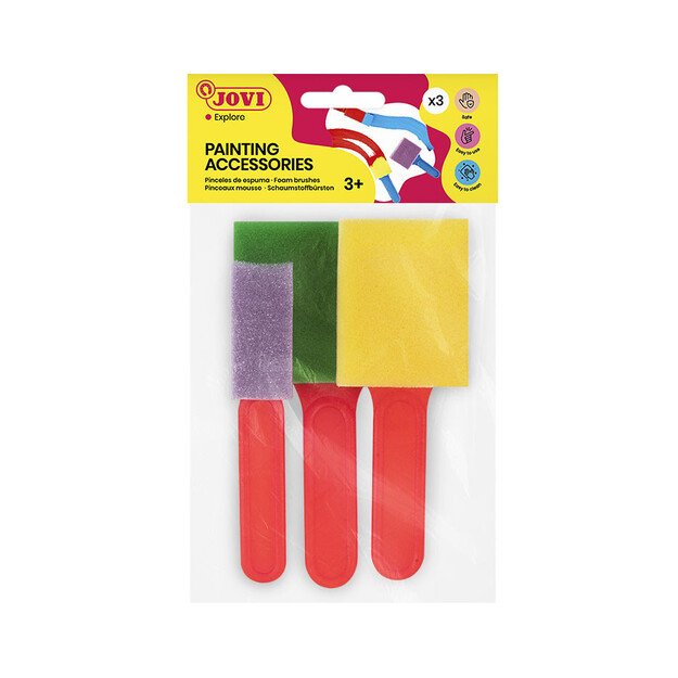 Kempinės JOVI, 3 vnt., įvairių spalvų ir efektų 1
