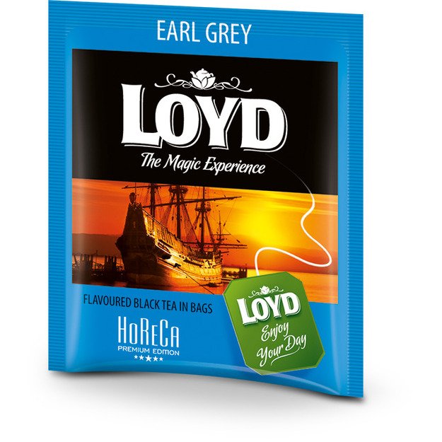 Juodosios arbatos gėrimas LOYD HORECA line Earl Grey, 500 x 1,7 g