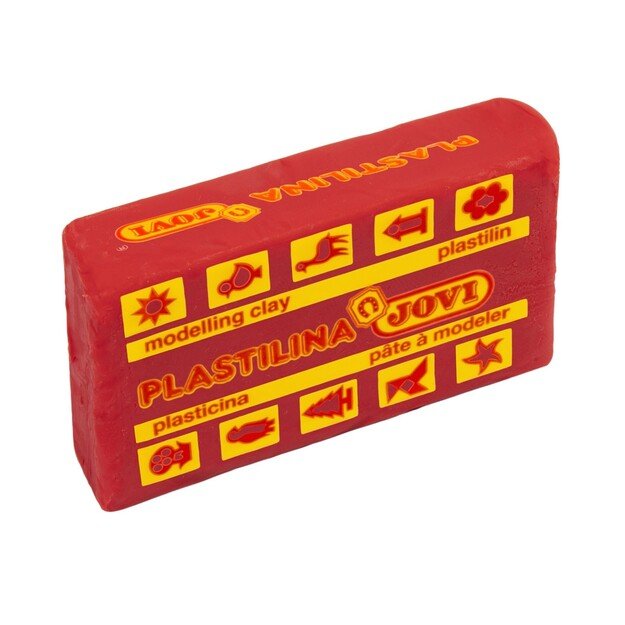 Plastilinas JOVI, 350g. RAUDONA 2