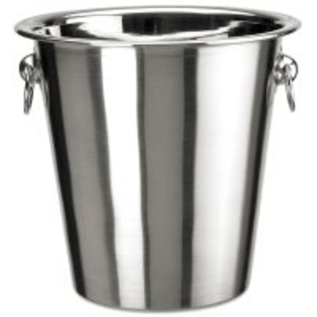 Kibirėlis, buteliui, nerūdij. plieno, D 21,5 cm, H 19 cm