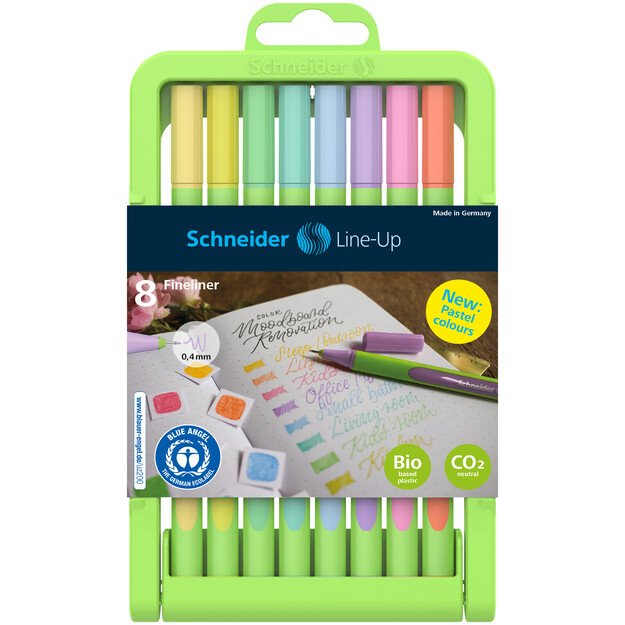Rašiklių rinkinys SCHNEIDER Line-up. Su dėklu