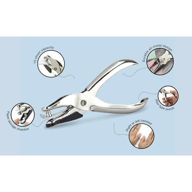 Skylmuša RAPESCO, 1 skylė, 10 lapų, chromuota 3