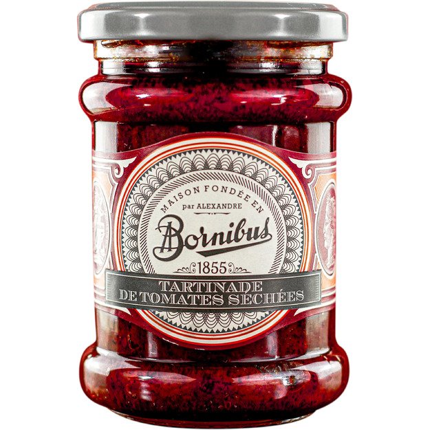 Džiovintų pomidorų užtepėlė BORNIBUS, 245 g