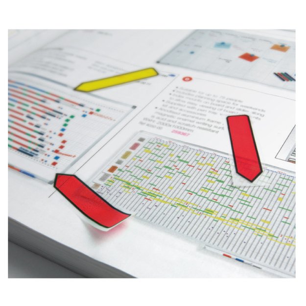 Lipnūs žymekliai Post-it Strėlytės, keičiami, 5 spavos 1