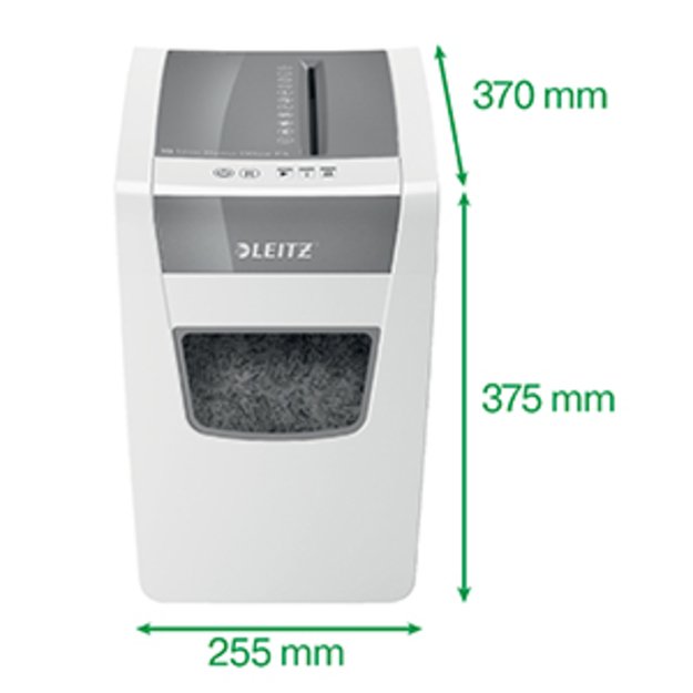 Dokumentų naikiklis LEITZ IQ Slim Home Office, P4, 23L, 4x28mm, 10 lapų 9