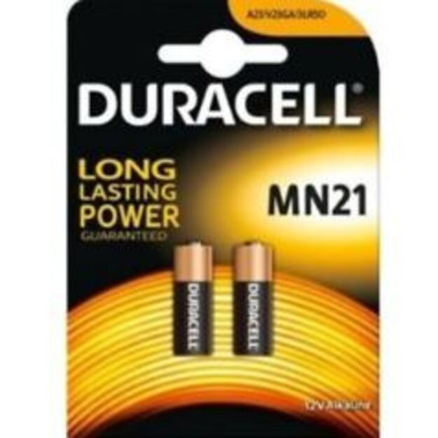 Baterijos DURACELL MN21, 2vnt.