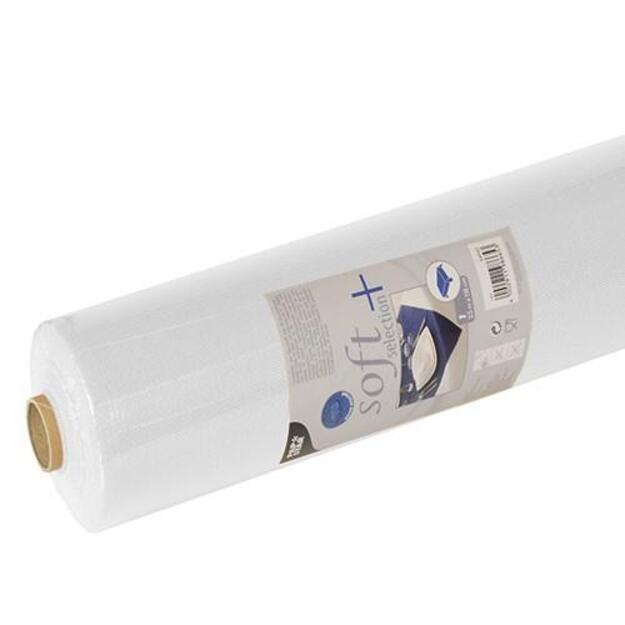 Staltiesė SOFT, balta, vienkartinė, rulone, 118 cm x L 25 m, vnt