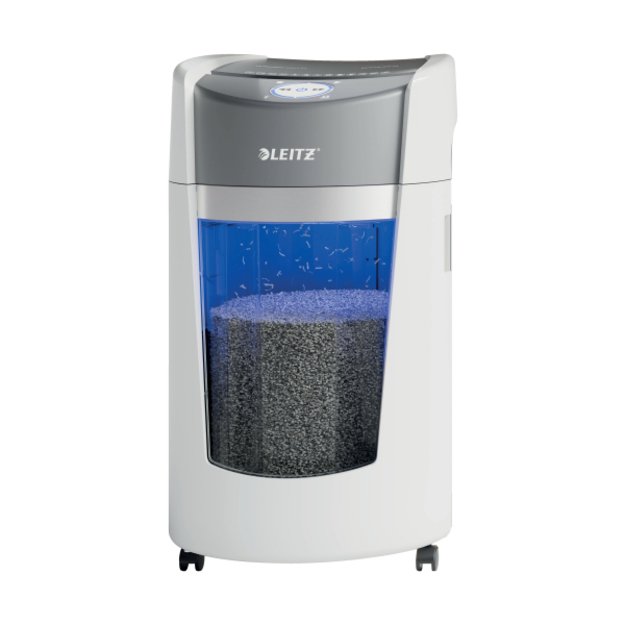 Dokumentų naikiklis Leitz IQ OptiMax Office P5, 35L, baltas 6