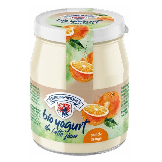 Ekologi&scaron;kas jogurtas VIPITENO, apelsinų skonio, stikliniame indelyje, 150 g, LT-EKO-001