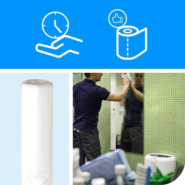 Šiukšlių maišai skirti TORK B1 šiukšliadėžėms, 50 L, 25 vnt, balti, 204060 4