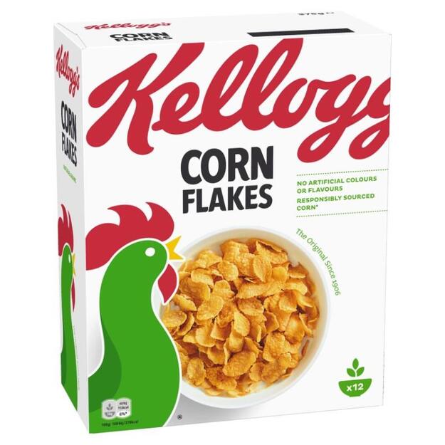 Dribsniai KELLOGG S Corn Flakes, 375g