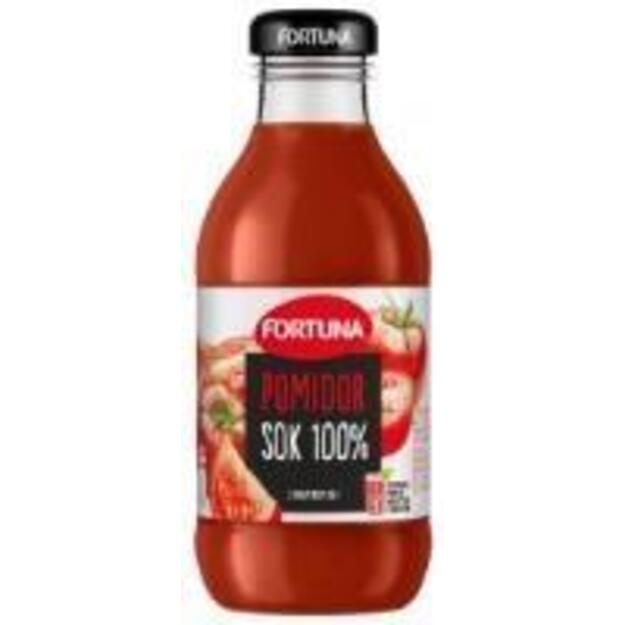 Pomidorų sultys FORTUNA, 100%, 0,3 l D