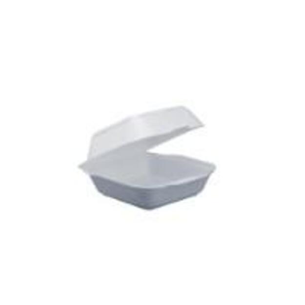 Dėžutės mėsainiams, EPS, 14 x 18 cm, 500 vnt.