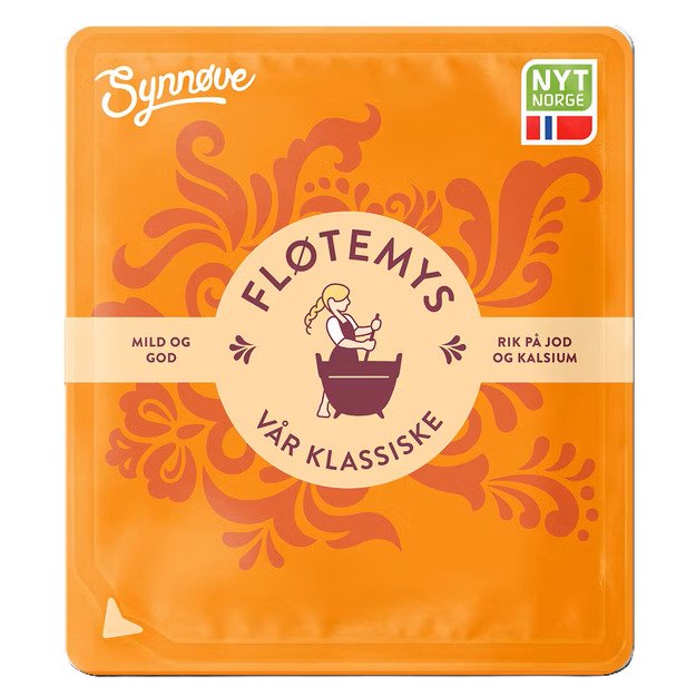 Karvių pieno sūris Flotemys SYNNOVE, pjaustytas, 150 g