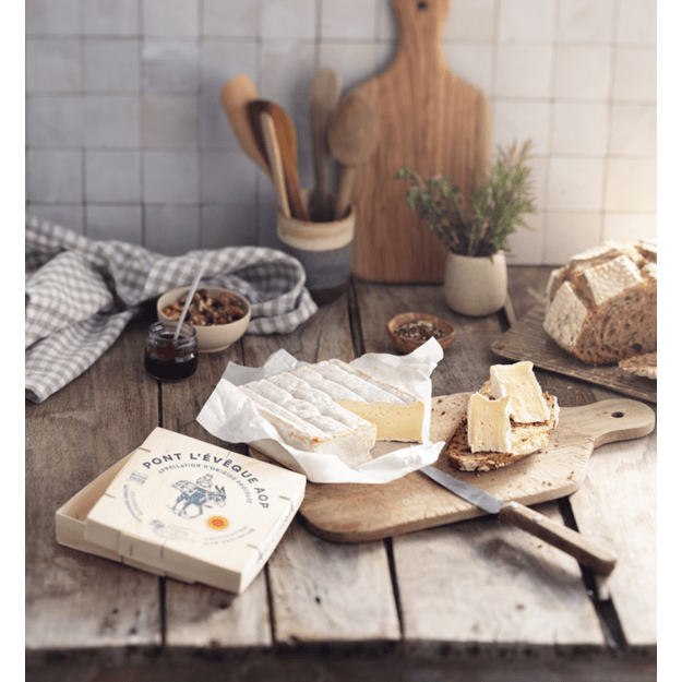 Pelėsinis sūris Petit Pont l Eveque ISIGNY STE MERE, PDO, 220 g 1