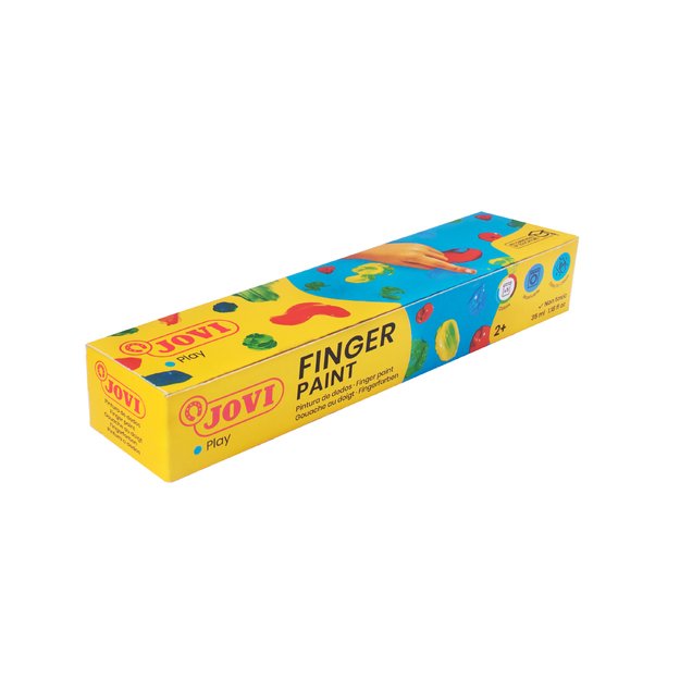 Dažai pie&scaron;ti pir&scaron;tais JOVI, 5 spalvos, 35 ml 4