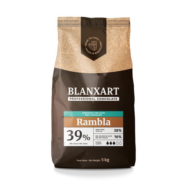 Pieni&scaron;kas &scaron;okoladas BLANXART, Rambla, 5 kg