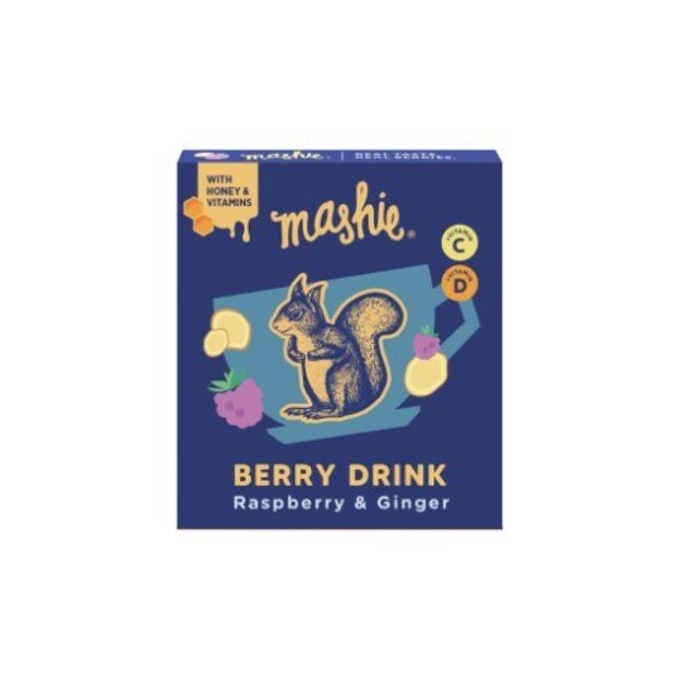 Aviečių ir imbierų tyrė arbatai - MASHIE ORIGINAL, 40 ml x 2 vnt