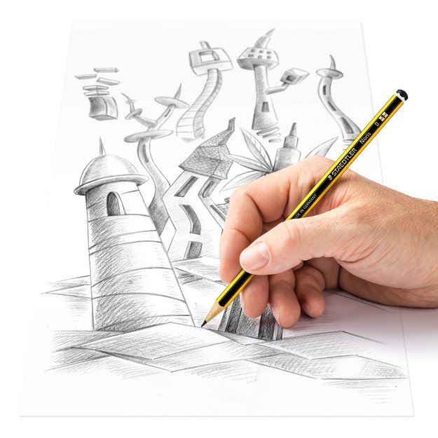 Pie&scaron;tukas STAEDTLER NORIS, B 12