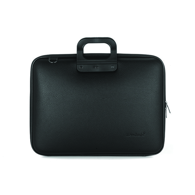 Kompiuterio krepšys MaxiBOMBATA AllBlack 17, juoda sp.