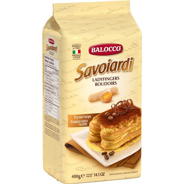 Sausainiai BALOCCO, Ladyfingers, 400 g