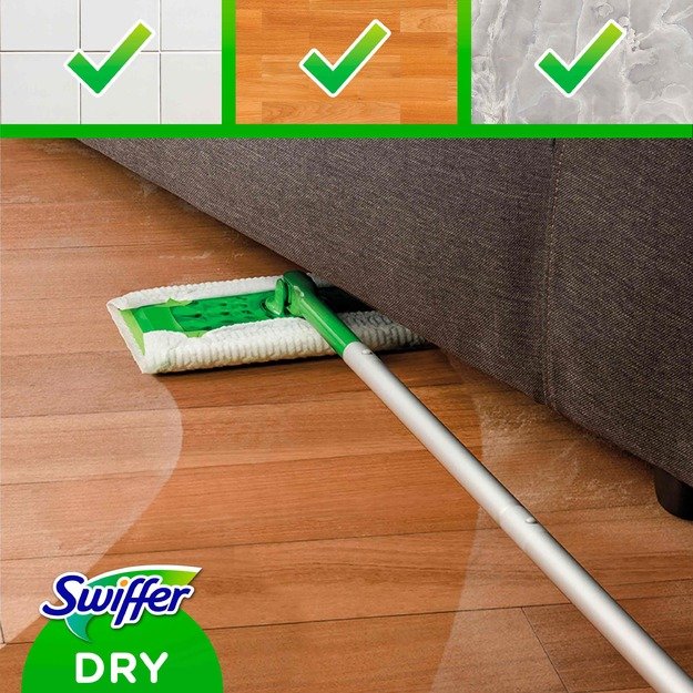 Swiffer Sweeper sausos šluostės, papildymas 36vnt 2