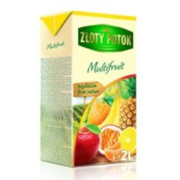 Įvairių vaisių gėrimas ZLOTY POTOK, 2l