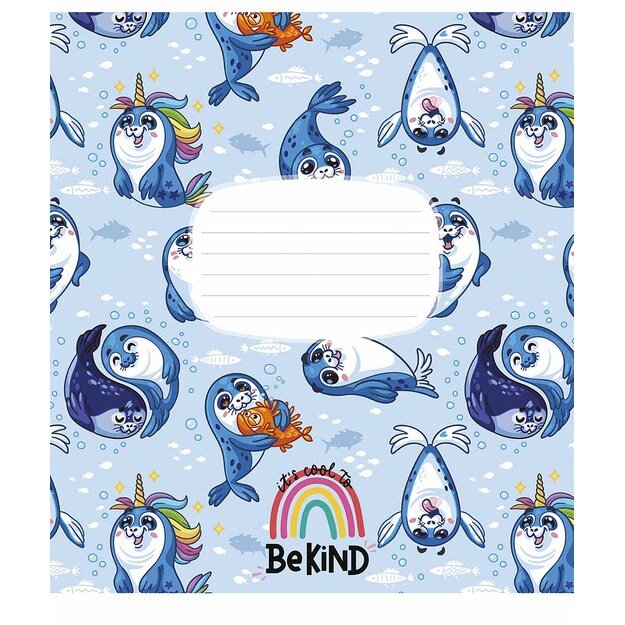 Sąsiuvinis Schoolboy, A5, 12 lapų, 60 gsm, langeliais 4