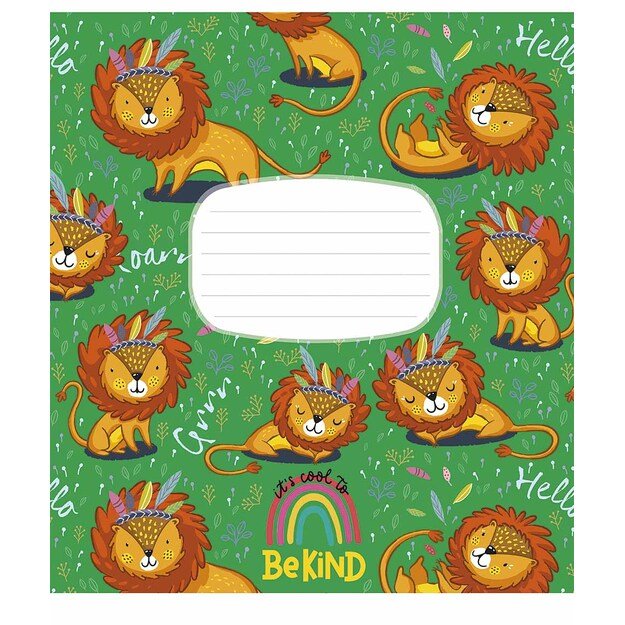 Sąsiuvinis Schoolboy, A5, 12 lapų, 60 gsm, langeliais 1