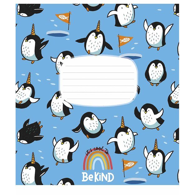 Sąsiuvinis Schoolboy, A5, 12 lapų, 60 gsm, langeliais 2