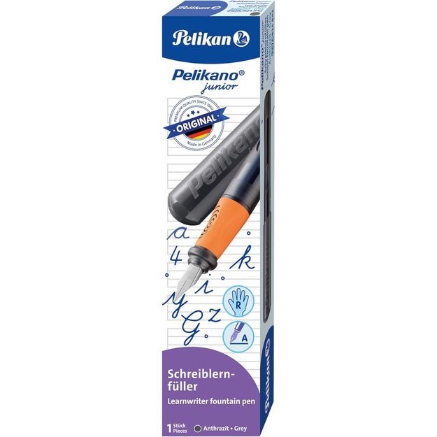Plunksnakotis PELIKAN, pilkos spalvos, de&scaron;iniarankiams