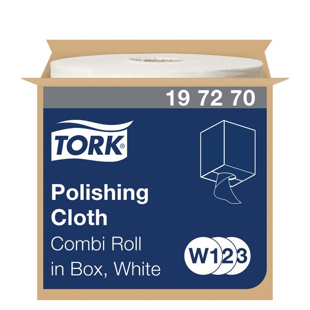 Poliravimo &scaron;luostė TORK Premium Combi Roll W1/2/3, balta sp., (197270)