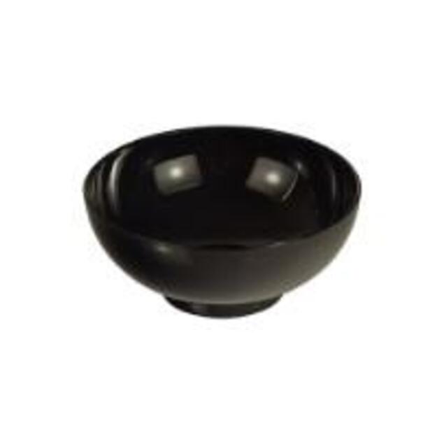 Vienkartiniai fur&scaron;etiniai indeliai BLACK MINI, juodi, PS, 65 ml, D 7,2 cm, H 3 cm,  50 vnt.