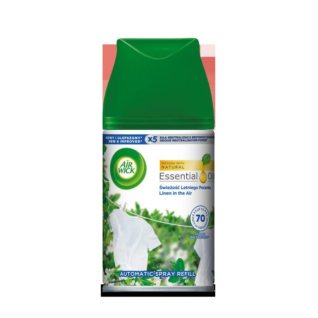 Oro gaiviklis AIR WICK Linen in the Air, užpildas, 250 ml