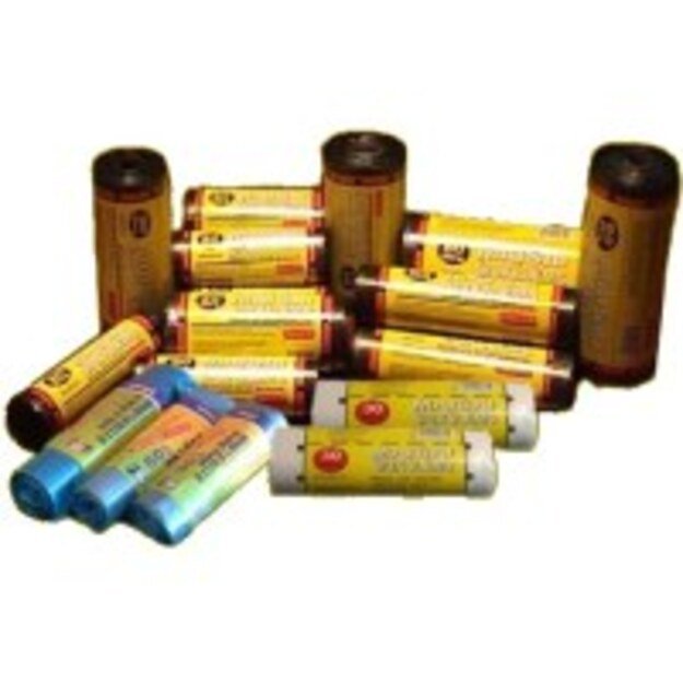 Šiukšlių maišai, LD, 120 l, 28 mk, 70 x 110 cm, juodi, 10 vnt.