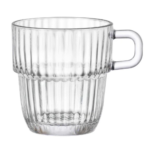 Puodelis BARSHINE, stiklas, 185 ml, H 8 cm, D 9,3 cm, vnt