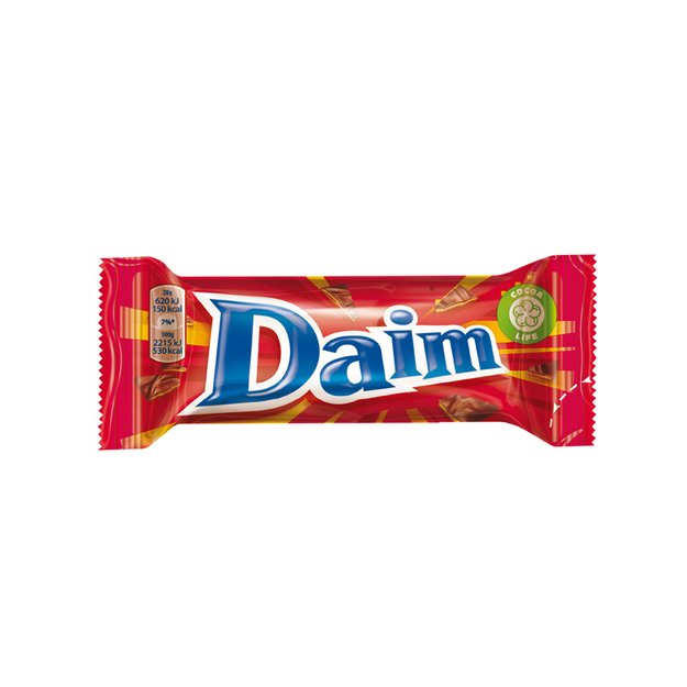 Šokoladinis batonėlis DAIM SINGLE, 28 g