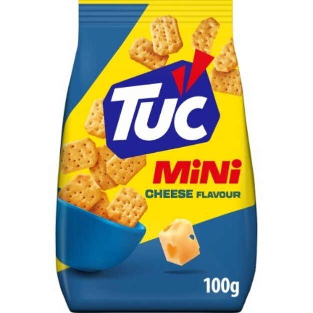 Krekeriai TUC Mini, su sūriu, 100 g 1